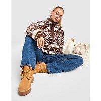 Columbia Helvetia Aztec Fleece - Brown - Womens