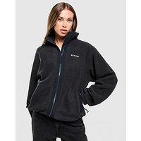 Columbia Teddy Full Zip Fleece Top - Black - Womens