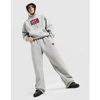 Nike Solo Swoosh Open Hem Fleece Joggers - Grey - Mens
