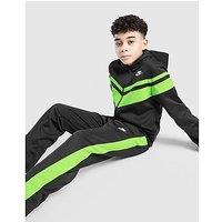 Nike Mixed Full Zip Tracksuit Junior - Black