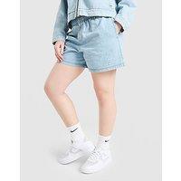 Nike Girls' Denim Shorts Junior - Blue