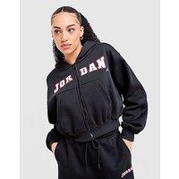 Jordan Graphic Full Zip Hoodie - Black - Womens