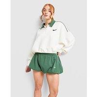 Nike Disrupt 1/4 Zip Sweatshirt - White - Womens