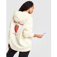 Nike Strawberry Graphic Overhead Hoodie - White - Womens