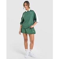 Nike Disrupt Short Sleeve Polo Top - Green - Womens