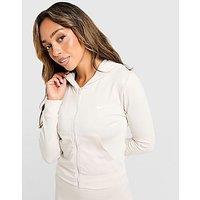 Nike Essential Full Zip Hoodie - Brown - Womens