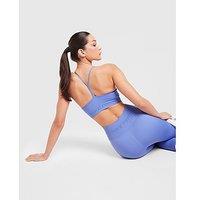 Nike Training Pro Seamless Sports Bra - Blue - Womens