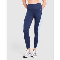 Nike Training One Colour Block Leggings - Blue - Womens