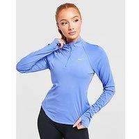 Nike Running Tempo 1/4 Zip Top - Blue - Womens