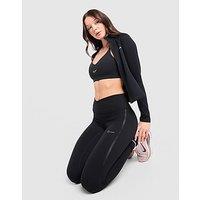 Nike Training Graphic Swoosh Wrap Leggings - Black - Womens