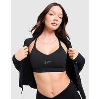 Nike Training Indy Swoosh Sports Bra - Black - Womens