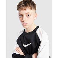 Nike Poly Crew Sweatshirt/Shorts Set Junior - Black