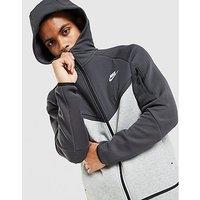 Nike Tech Mix Full Zip Hoodie - Grey - Mens