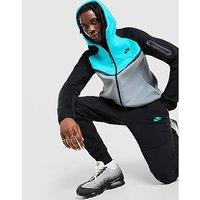 Nike Tech Mix Full Zip Hoodie - Grey - Mens