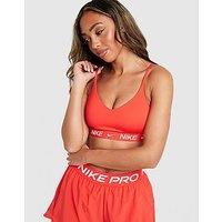 Nike Training Indy Sports Bra - Red - Womens