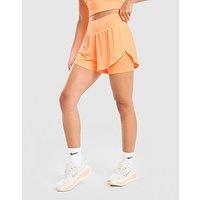 Nike Running Tempo Flow Mesh 2-in-1 Shorts - Orange - Womens