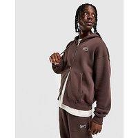 Nike Street Fleece Full Zip Hoodie - Brown - Mens