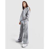 Nike Girls' Wide Leg Joggers Junior - Grey - Kids