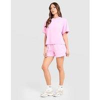 Nike Phoenix Fleece 4" Shorts - Pink - Womens