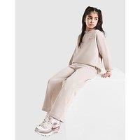 Nike Girls' Dual Tone Wide Leg Joggers Junior - Brown