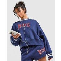 Nike Classics Graphic Phoenix Oversized Crew Sweatshirt - Blue - Womens