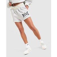 Nike Classics Graphic Phoenix Shorts - Grey - Womens