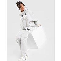 Nike Classics Graphic Phoenix Wide Leg Joggers - Grey - Womens