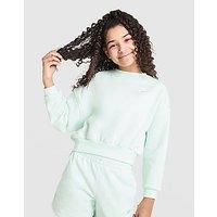 Nike Girls' Club Boxt Crew Sweatshirt Junior - Green - Kids