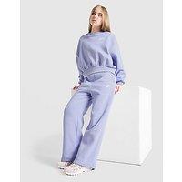 Nike Club Wide Leg Joggers Junior - Purple