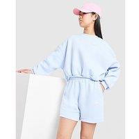 Nike Girls' Dual Tone Crew Sweatshirt Junior - Blue - Kids