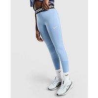 Nike Girls' Pro Leggings Junior - Blue