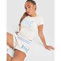 Nike Classics+ Slim T-Shirt - Brown - Womens
