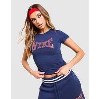 Nike Classics+ Slim T-Shirt - Blue - Womens