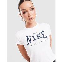 Nike Classics+ Slim T-Shirt - White - Womens