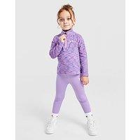 Under Armour Girls' Twist 1/4 Zip Track Top/Leggings Set Infant - Purple