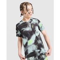 Nike Miler All Over Print T-Shirt Junior - Black - Kids