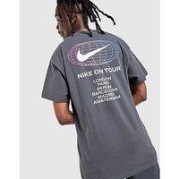 Nike World Tour T-Shirt - Grey - Mens