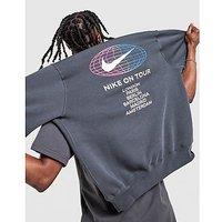 Nike World Tour Hoodie - Grey - Mens