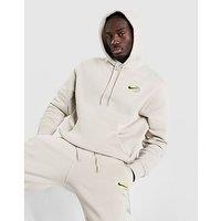 Nike World Tour Hoodie - Cream - Mens