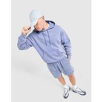 Nike Washed Hoodie - Blue - Mens