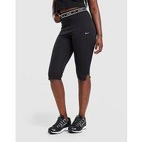 Nike Essential Sportswear Chill Knit Capri Leggings - Black - Womens