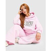 Nike Street Oversized Hoodie - Pink - Womens