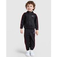 Jordan Poly 1/4 Zip Tracksuit Infant - Black