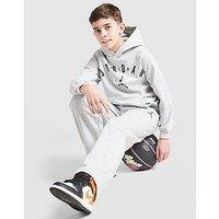 Jordan Arch Logo Fleece Hoodie Junior - Grey