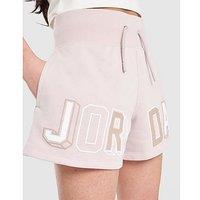 Jordan Girls' Logo Shorts Junior - Pink