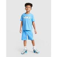 Nike Graphic T-Shirt/Shorts Set Children - Blue