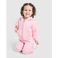 Nike Girls' Graphic Full Zip Hooded Set Infant - Pink