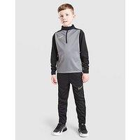 Nike Academy 1/4 Zip Tracksuit Children - Black