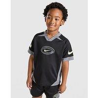 Nike Football T-Shirt/Shorts Set Children - Black - Kids