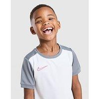 Nike Academy T-Shirt/Shorts Set Children - White